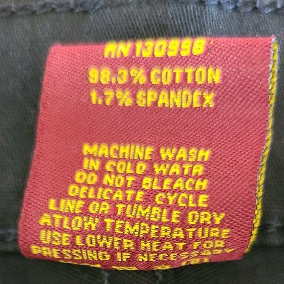 Ling’s Jeans Denim Shorts Women's Size 13/14 Mid Rise Stretch Spandex Cotton - Picture 3 of 11